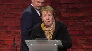 Była więźniarka Elza Baker. Całe wystąpienie
