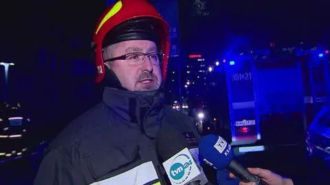 Pożar w Krakowie przy ulicy Królewskiej 50