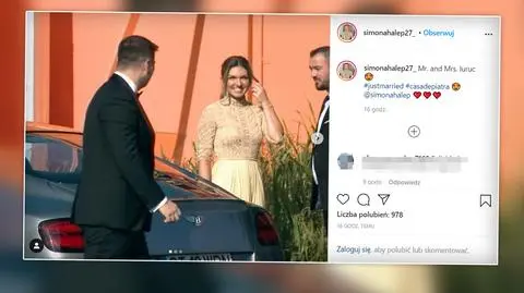 Simona Halep wzięła ślub. Piękna uroczystość nad Morzem Czarnym