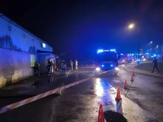 W barze wybuchła butla z gazem