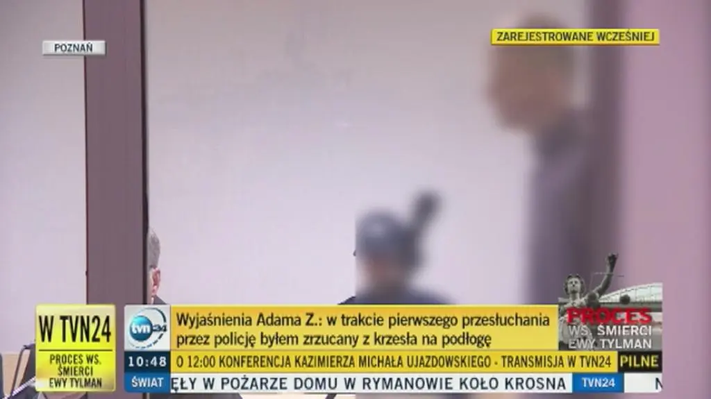 Adam Z. twierdzi że policjanci zmuszali go do zeznań