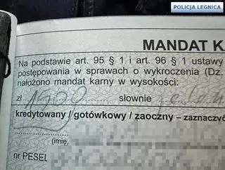 Nie ustąpił pierwszeństwa kobiecie na przejściu dla pieszych. Dostał wysoki mandat