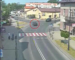 Brawurową jazdę 23-latka zarejestrowały kamery miejskiego monitoringu