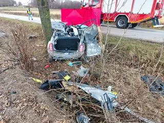 Jak poinformowała policja, 19-latek miał prawo jazdy od dwóch miesiecy