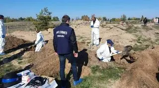 Masowy grób w Świętogórsku