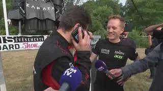 "Moja pierwsza myśl była poświęcona rodzinie"