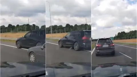 Najpierw wyprzedzanie pasem awaryjnym, później hamowanie