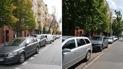 Chodnik na ulicy Rozbrat tylko dla pieszych. "Już nie muszą przeciskać się między samochodami"