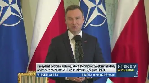Duda: Polska rozwija się dynamicznie