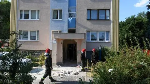 Wybuch w poznańskim bloku