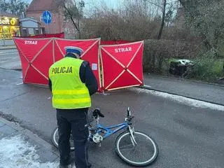 Sztum. Śmiertelne potrącenie rowerzysty