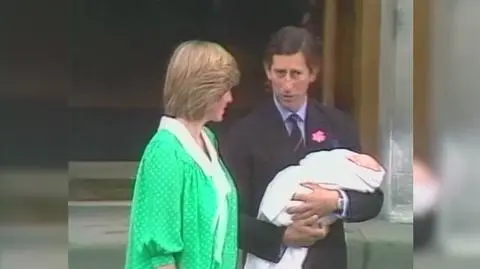 Diana z synami i księciem Karolem