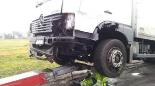 Do zderzenia doszło nad ranem