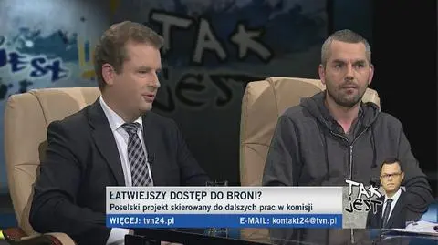 Jacek Wilk i Maciej Konieczny w Tak Jest