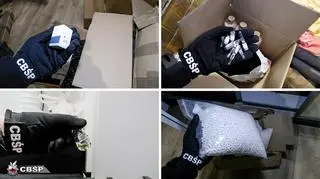 Zabezpieczono kilkanaście ton gotowych produktów
