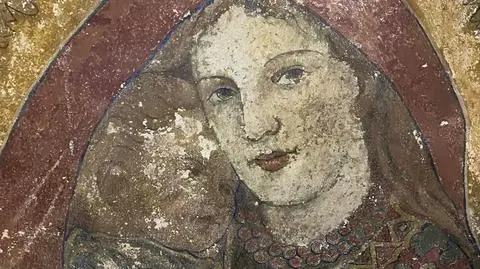 "Matka Boska w stroju krakowskim" Wyspiańskiego przemalowana. Teraz wzbudza kontrowersje