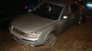 Zabrze - uszkodzony ford mondeo