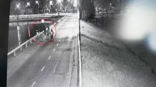 Wyrwali znaki drogowe