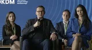 Mateusz Morawiecki na spotkaniu z młodzieżą