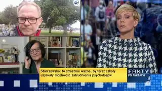 Starczewska: to jest bardzo ważny moment na przemyślenia, jak powinna funkcjonować szkoła, kiedy dzieci do niej wrócą