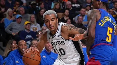 Porażka Spurs. Tylko Sochan z dodatnim wskaźnikiem