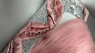 Detal sukni projektu Valentino