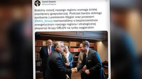 Orban spotkał się z Obajtkiem. "Omówili suwerenność energetyczną w Europie Środkowo-Wschodniej"