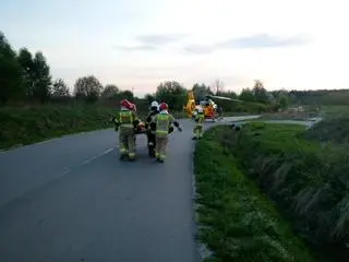 Do wypadku doszło w miejscowości Chełmce pod Kielcami