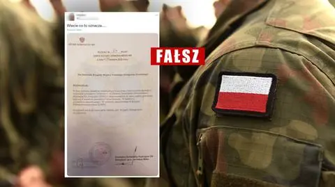 Wojsko Polskie postawione "do stanu pełnej gotowości bojowej", by chronić Lwów i Wołyń? Ten rozkaz jest fałszywką