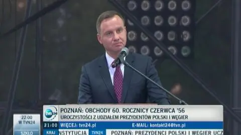 Przemówienie Andrzeja Dudy podczas obchodów 60. rocznicy Czerwca&#039;56