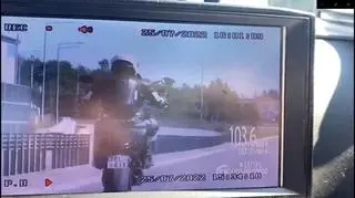 Motocyklista pędził al. Bartoszewskiego w Łodzi