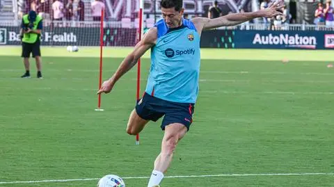 Lewandowski dał popis przed debiutem w Barcelonie
