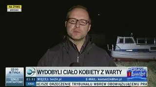 Wydobyto ciało kobiety z Warty. Prawie na pewno nie jest to Ewa Tylman