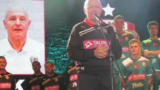 Orest Lenczyk z zespołem