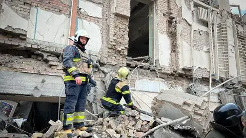 Skutki ataku na Kijów (25.03.2024)