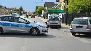 Jeden z kierowców nie ustąpił pierwszeństwa