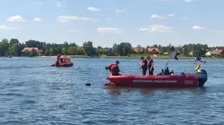 Łódź znajdowała się na głębokości około 30 metrów