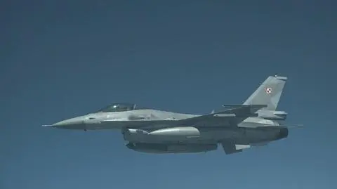 Polskie F-16 w powietrzu