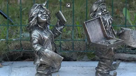 Wrocławskie Jagodno zasłynęło w dniu wyborów, teraz stanęły tam kolejkowe krasnale