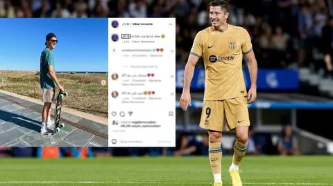 Lewandowski relaksuje się po meczu, fani zachwyceni. "Tylko dobre wibracje"