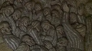 Kościół katolicki w Luzinie - Tadeusz Rydzewski uciekł stamtąd z marszu śmierci