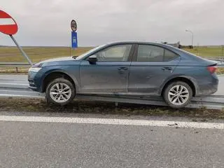 Mężczyzna uciekł z miejsca zdarzenia 
