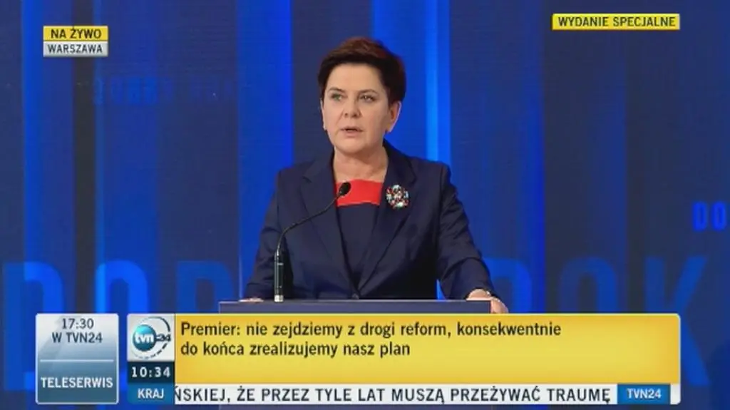 Beata Szydło o bezpieczeństwie
