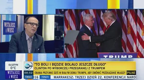 "Jest jakiś cień nadziei, że w tym szaleństwie Trumpa jest metoda"