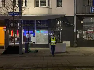 Koło biura na ul. Święty Marcin jest już nowe torowisko