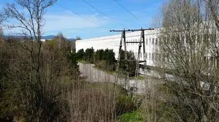 Chłopiec wdrapał się na ten słup średniego napięcia