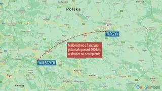 Ponad 400 kilometrów w drodze na szczepienie