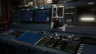 Wnętrze ORP Albatros