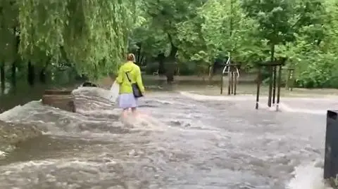 We wtorek nad Polską przechodziły gwałtowne burze