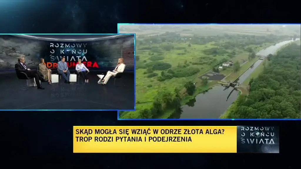 Brennek: podejrzewam, że może to być zrzut na przykład wód po wydobyciu, czyli wód kopalnianych